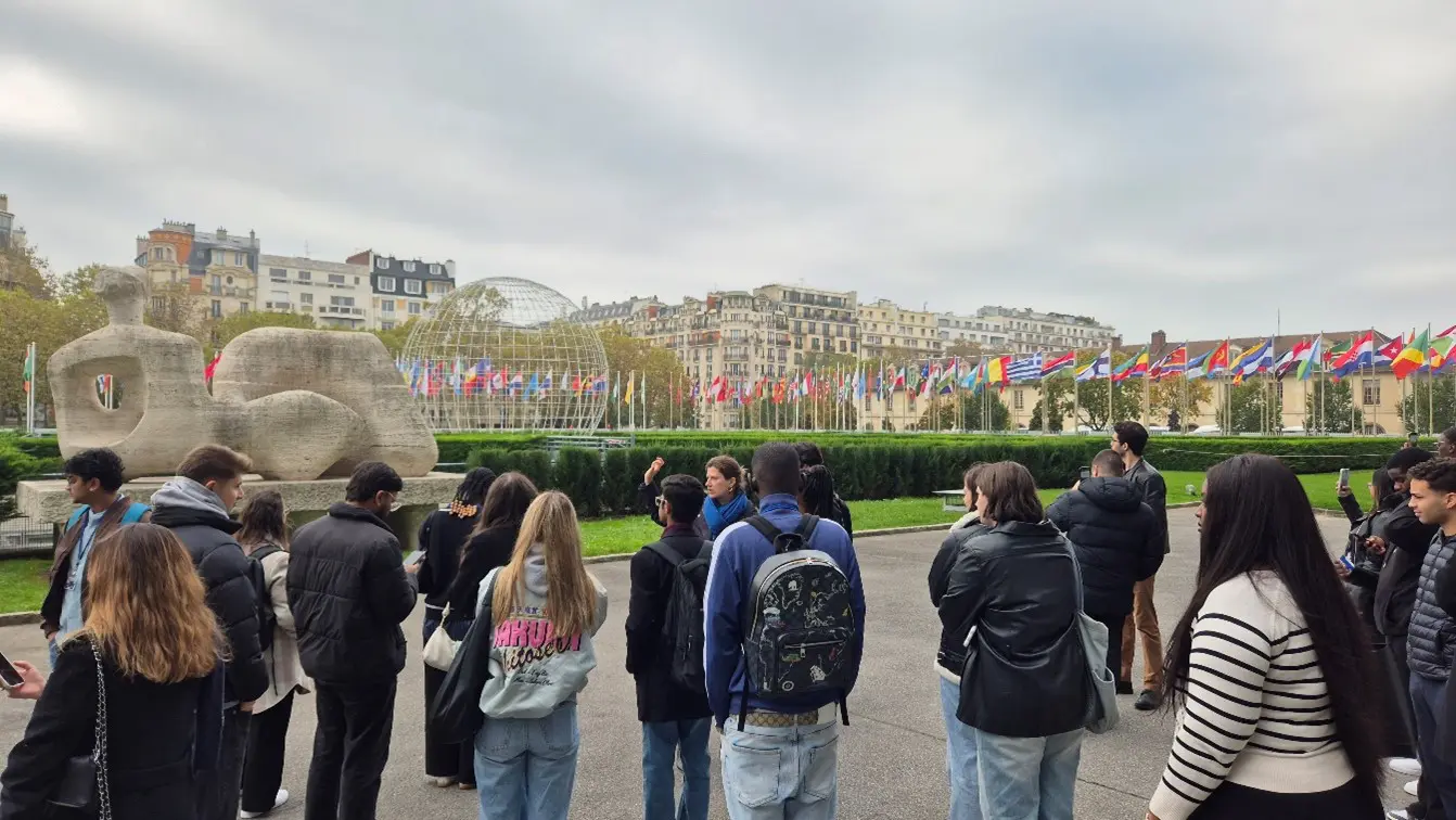 American Business College Paris visits the UNESCO headquarters