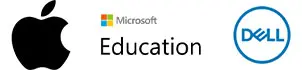 Logo Dell Apple Microsoft