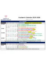 Academic Calendar 25 26
